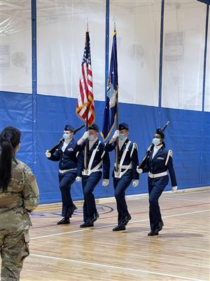 Color Guard WHOS Comp All On Step